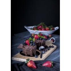 Postre de chocolate
